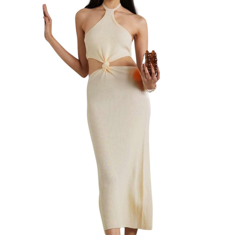 Cult Gaia _ Cream Dress -  Brand New Size L
